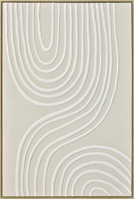 3D Wanddekoration 83x123cm Waves