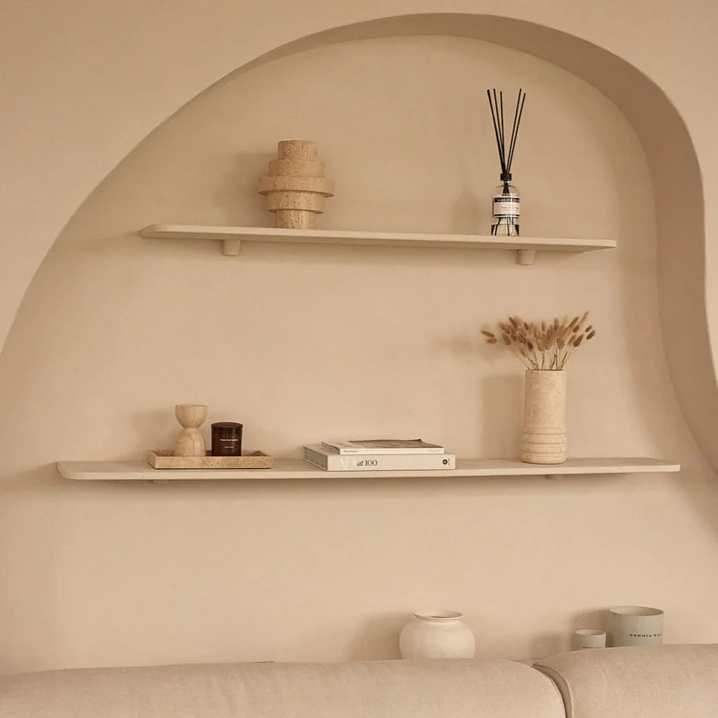 Travertin Agano Vase M