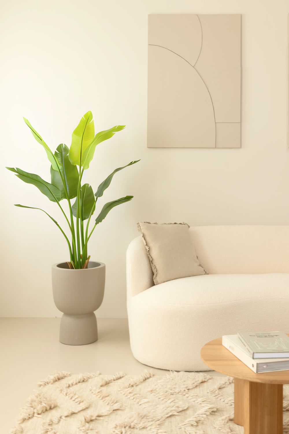 Kunstpflanze Strelitzia 120 cm